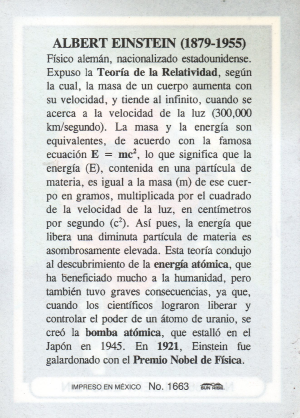 Biografia Albert Einstein Atras
